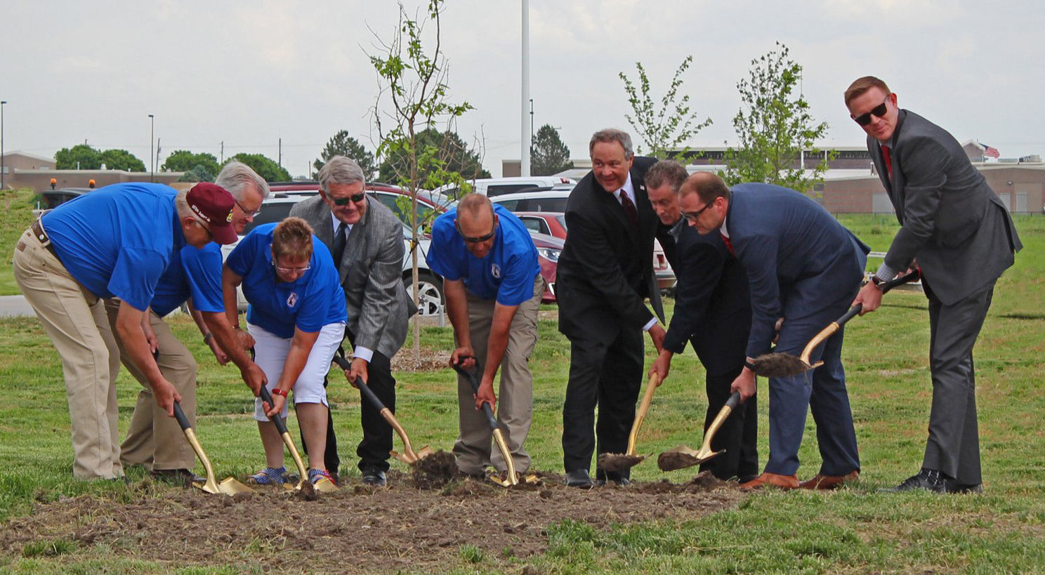 Ground breaking